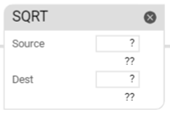 SQRT ladder instruction