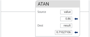 ATAN ladder example