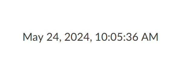 Application that displays current date and time at runtime.