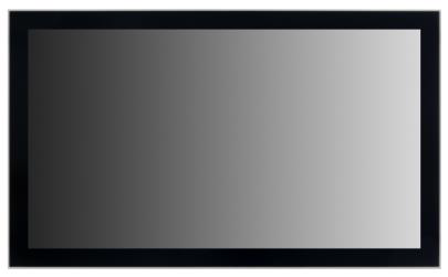 This landscape image shows a 6300PA panel PC without buttons.