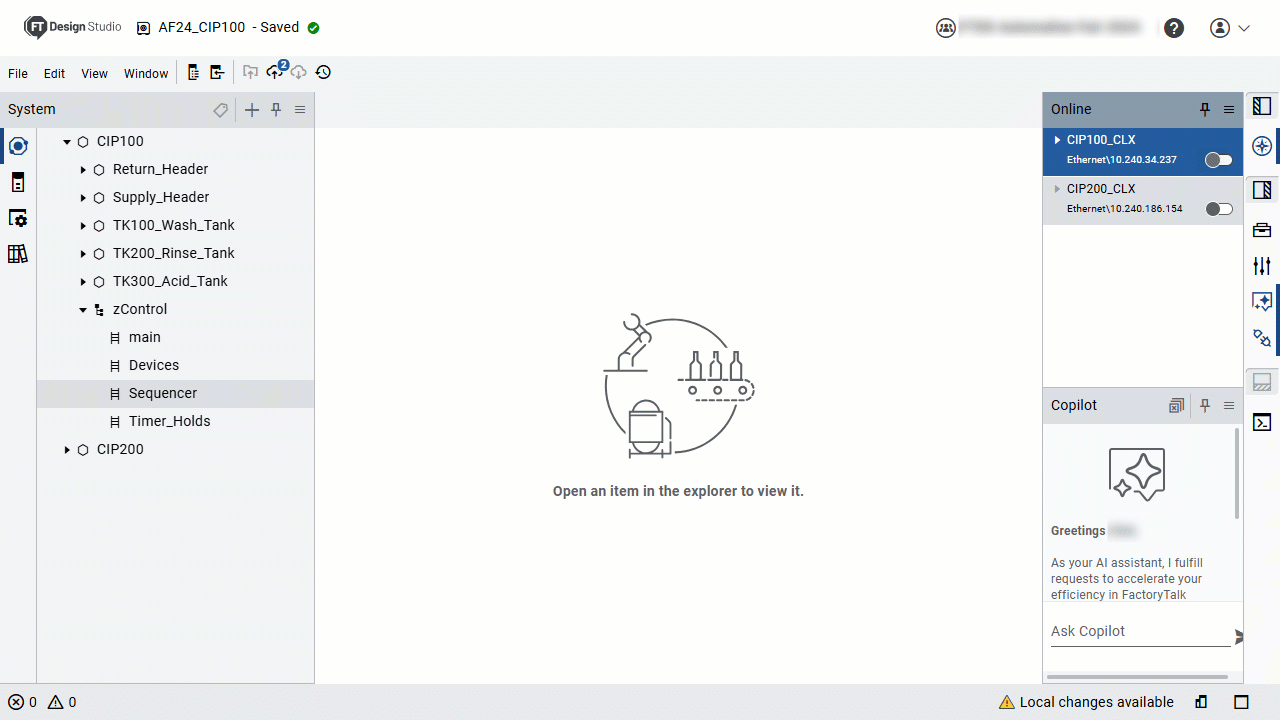 GIF demonstration of online monitoring